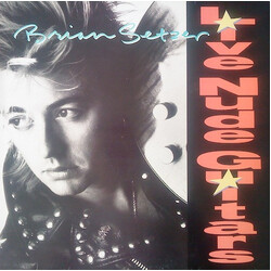 Brian Setzer Live Nude Guitars Vinyl LP USED