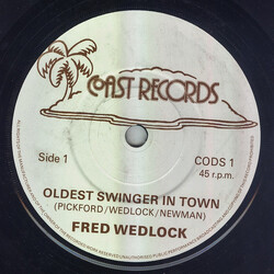 Fred Wedlock Oldest Swinger In Town USED VINYL 7INCH 45 RPM SINGLE