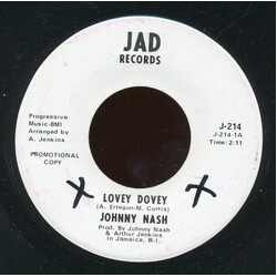 Johnny Nash Lovey Dovey USED VINYL 7INCH 45 RPM SINGLE PROMO