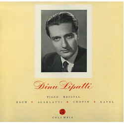 Dinu Lipatti Piano Recital: Bach, Scarlatti, Chopin, Ravel Vinyl LP USED