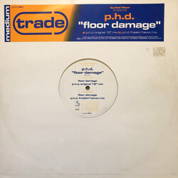 DJ Paul Hillyer / p.h.d. (2) Floor Damage USED VINYL 12INCH 33 S RPM