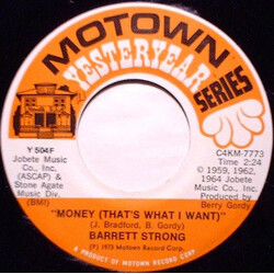 Barrett Strong Money (That's What I Want) USED VINYL 7INCH 45 RPM SINGLE REISSUE