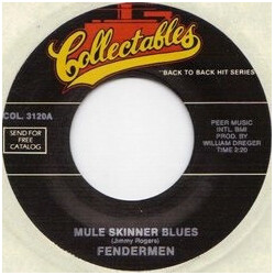 The Fendermen / Chris Montez Mule Skinner Blues / Let's Dance USED VINYL 7INCH 45 RPM SINGLE