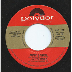 Jim Stafford Spiders And Snakes / My Girl Bill USED VINYL 7INCH REISSUE