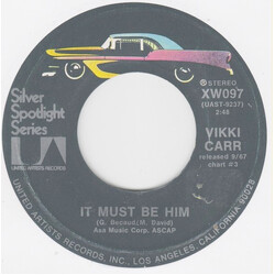 Vikki Carr It Must Be Him / The Lesson USED VINYL 7INCH 45 RPM SINGLE