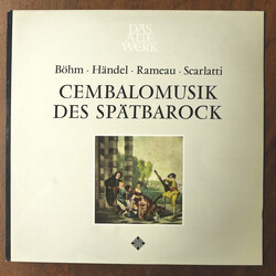 Gustav Leonhardt / Georg Friedrich Händel / Jean-Philippe Rameau / Domenico Scarlatti / Georg Böhm Cembalomusik • Music For Harpsichord Vinyl LP USED