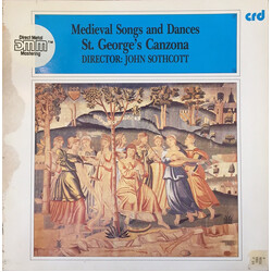 St. George's Canzona Medieval Songs And Dances Vinyl LP USED