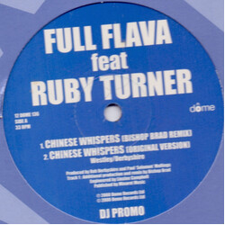 Full Flava / Ruby Turner Chinese Whispers Vinyl 12" USED