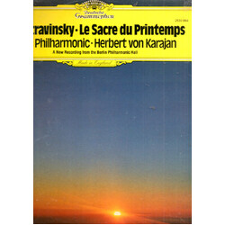 Igor Stravinsky / Berliner Philharmoniker / Herbert von Karajan Le Sacre Du Printemps Vinyl LP USED