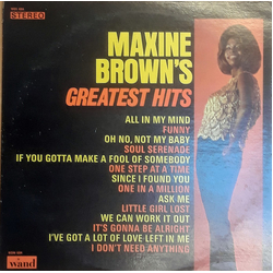 Maxine Brown Maxine Brown's Greatest Hits Vinyl LP USED