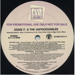 DJ Eddie F / The Untouchables (4) Let's Get It On USED VINYL 12INCH 33 S RPM PROMO STEREO