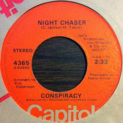 Conspiracy (22) Night Chaser USED VINYL 7INCH 45 RPM