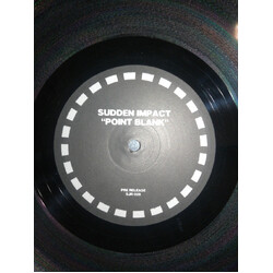 Sudden Impact Point Blank USED VINYL 12INCH 45 RPM SINGLE SIDED