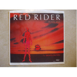 Red Rider Human Race USED VINYL 7INCH 45 RPM SINGLE