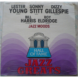 Lester Young / Sonny Stitt / Dizzy Gillespie / Bill Harris / Roy Eldridge Jazz Moods Vinyl LP USED