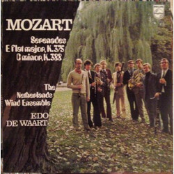 Wolfgang Amadeus Mozart / Nederlands Blazers Ensemble / Edo de Waart Serenades (E Flat Major, K. 375 / C Minor, K. 388) Vinyl LP USED