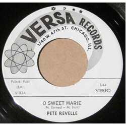 Pete Revelle O Sweet Marie USED VINYL 7INCH SINGLE