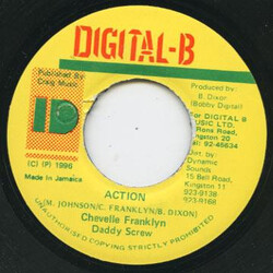 Chevelle Franklyn / Daddy Screw Action USED VINYL 7INCH 45 RPM