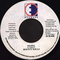 Bounty Killer Model USED VINYL 7INCH