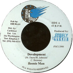 Beenie Man / Wickerman Development / Bad Weather USED VINYL 7INCH 45 RPM