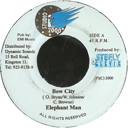 Elephant Man / Powerman Bow City / Nuh Easy Fi Get USED VINYL 7INCH 45 RPM