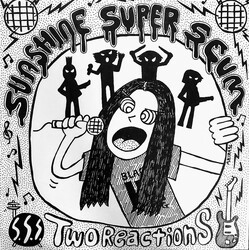 Sunshine Super Scum Two Reactions USED VINYL 7INCH 33 S RPM EP