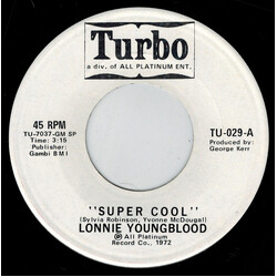 Lonnie Youngblood Super Cool USED VINYL 7INCH 45 RPM PROMO