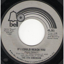 The Fifth Dimension If I Could Reach You / Tomorrow Belongs To The Children USED VINYL 7INCH 45 RPM