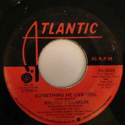 Aretha Franklin Something He Can Feel / Loving You Baby USED VINYL 7INCH 45 RPM SINGLE