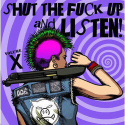 Various Shut The Fuck Up And Listen! Volume X USED VINYL 7INCH COMPILATION