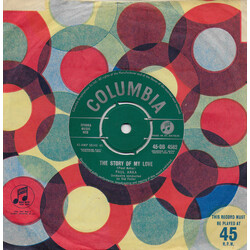 Paul Anka The Story Of My Love USED VINYL 7INCH SINGLE