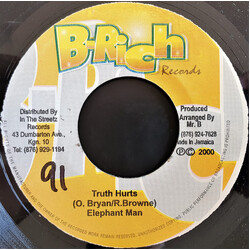 Elephant Man Truth Hurts Vinyl 7" USED