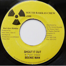 Beenie Man / Kananga (2) / Zahair Shout It Out / Real King USED VINYL 7INCH 45 RPM