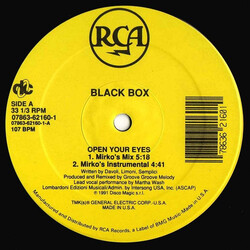 Black Box Open Your Eyes Vinyl 12" USED