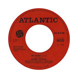 Aretha Franklin The Weight USED VINYL 7INCH 45 RPM