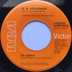 B.W. Stevenson My Maria USED VINYL 7INCH 45 RPM SINGLE STEREO