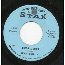 Rufus Thomas / Carla Thomas Birds & Bees / Never Let You Go USED VINYL 7INCH 45 RPM SINGLE