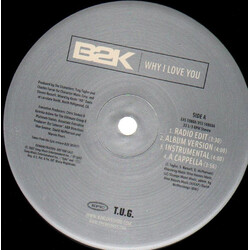 B2K Why I Love You USED VINYL 12INCH SINGLE PROMO