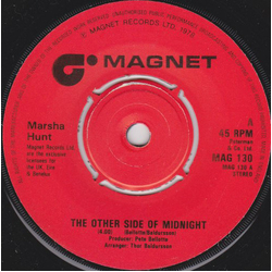 Marsha Hunt The Other Side Of Midnight Vinyl 7" USED