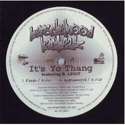 Herschelwood Hardheadz It's Yo Thang VINYL 12" USED
