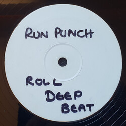 Roll Deep Run Punch / Blair & Bush USED VINYL 12INCH 45 RPM WHITE LABEL