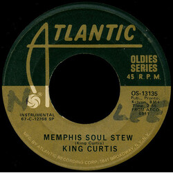 King Curtis / King Curtis & The Kingpins Memphis Soul Stew / Ode To Billie Joe Vinyl 7" USED