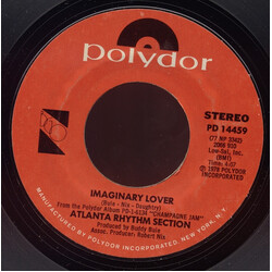 Atlanta Rhythm Section Imaginary Lover / Silent Treatment USED VINYL 7INCH 45 RPM SINGLE STYRENE