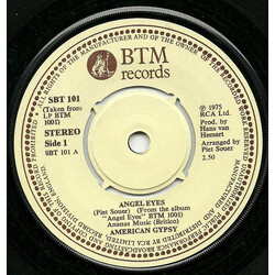 American Gypsy Angel Eyes USED VINYL SINGLE 7INCH
