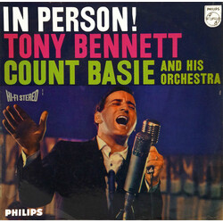 Tony Bennett / Count Basie Orchestra In Person ! Vinyl LP USED