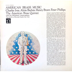 Charles Ives / Alvin Brehm / Henry Brant / Peter Phillips / American Brass Quintet / Jan DeGaetani American Brass Music Vinyl LP USED
