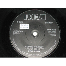Keni Burke You're The Best / Gotta Find My Way Back In Your Heart USED VINYL 7INCH SINGLE 45 RPM