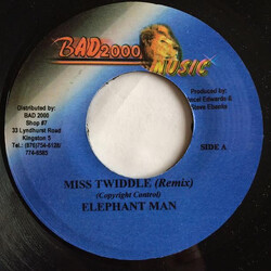 Elephant Man Miss Twiddle (Remix) Vinyl 7" USED