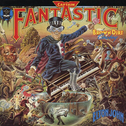 Elton John Captain Fantastic And The Brown Dirt Cowboy Vinyl LP USED