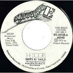 The Doors Ships W/Sails USED VINYL 7INCH 45 RPM PROMO STEREO MONO